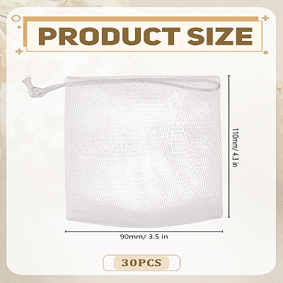 30Pcs Foaming Nets MRMJ-LP0001-12-1