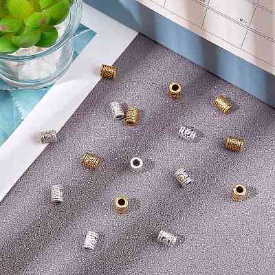 Tibetan Style Alloy Beads TIBEB-PH0004-80-1