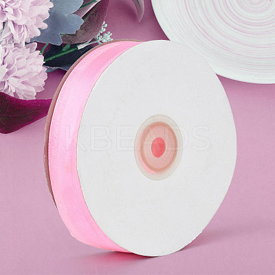 1Roll Solid Color Organza Ribbons ORIB-CY0001-02M-1