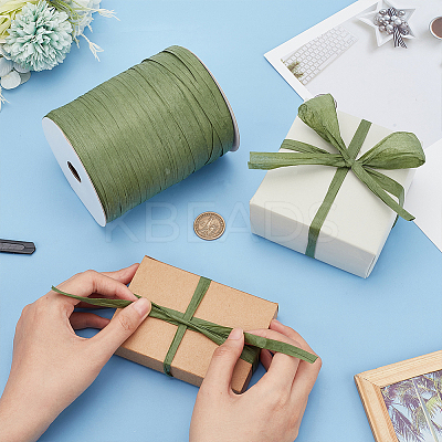 Flat Raffia Paper Ribbon OCOR-BC0006-20C-1
