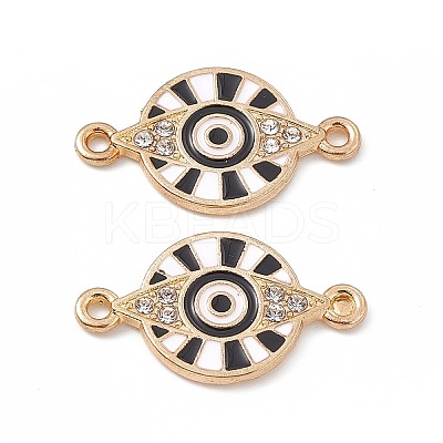Alloy Crystal Rhinestone Connector Charms FIND-C019-52KCG-1