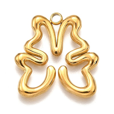 304 Stainless Steel Pendants LS-STAS-M116-37G-1