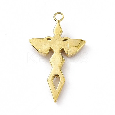 PVD Vacuum Plating 201 Stainless Steel Pendants STAS-J401-VC1009-1