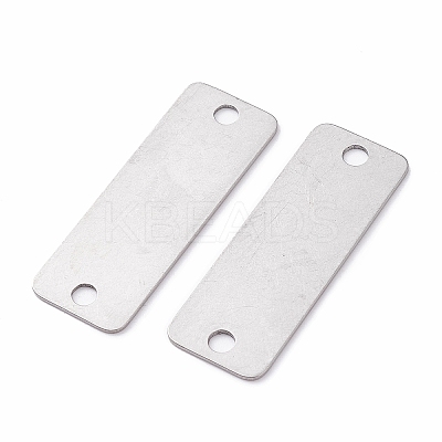 Non-Tarnish (Defective Closeout Sale: Scratch) 304 Stainless Steel Connector Charms STAS-XCP0001-62-1
