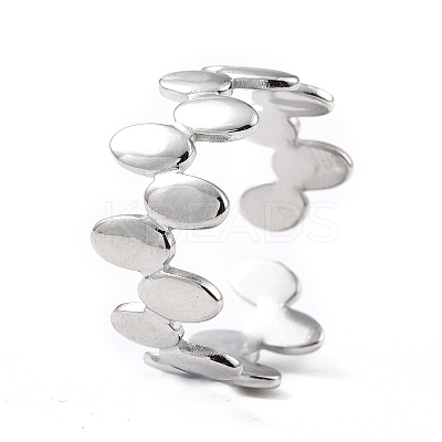 Tarnish Resistant 304 Stainless Steel Finger Rings LS-RJEW-L102-02P-1