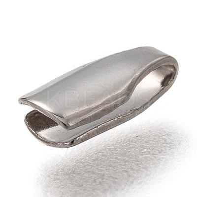 Tarnish Resistant 304 Stainless Steel Clamp Cord Ends STAS-P263-03F-P-1