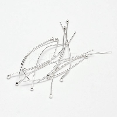 925 Sterling Silver Ball Head Pins LS-STER-F018-03D-03-1