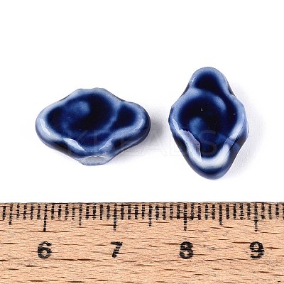 Handmade Porcelain Beads PORC-T133-30L-1