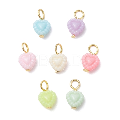 Opaque Acrylic Pendants PALLOY-JF04351-02-1