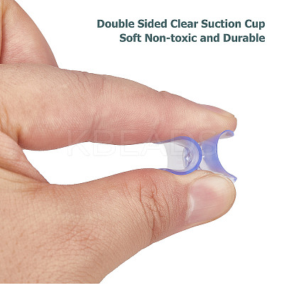 Plastic Double-Sided Suction Cups KY-WH0046-16B-1