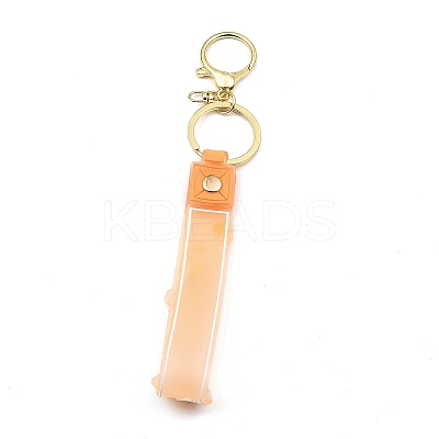 Cloud PVC Rope Keychains KEYC-B015-02LG-06-1