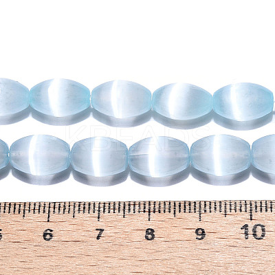 Dyed Natural Selenite Beads Strands G-T138-233D-1