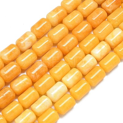 Natural Malaysia Jade Beads Strands G-B165-E03-8x12mm-1