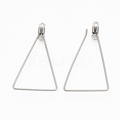 304 Stainless Steel Wire Pendants X1-STAS-T051-001-1