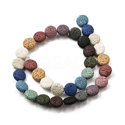 Natural Lava Rock Beads Strands G-I034-A01-01C-1