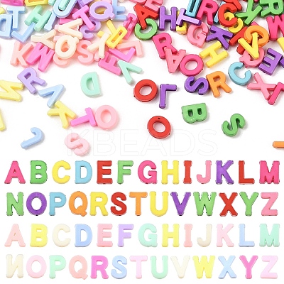 400Pcs 2Bags 2 Styles Opaque Resin Beads RESI-YW0005-30-1