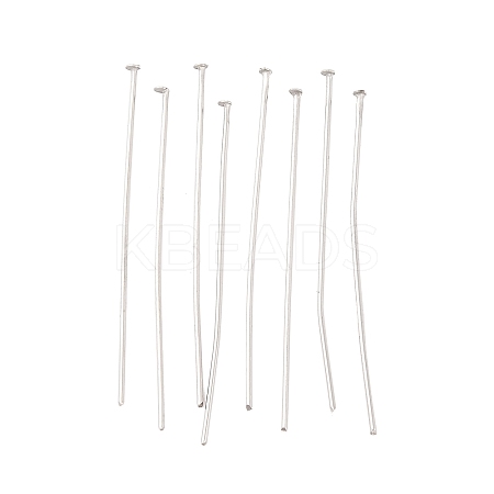 Tarnish Resistant 304 Stainless Steel Flat Head Pins STAS-E023-0.6x35mm-1