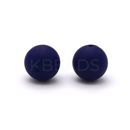 Silicone Beads Round Rubber Bead 15MM Loose Spacer Beads for DIY Supplies Jewelry Keychain Making LS-FIND-SX0001-203-1