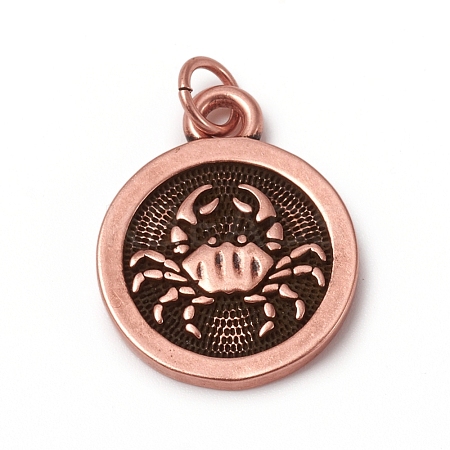 Brass Pendants KK-I668-01ARG-01-1