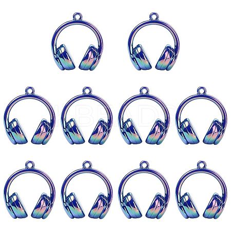 UV Plating Opaque Acrylic Pendants SACR-FZC0001-001F-1