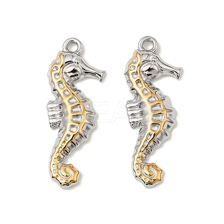 Marine Organism 304 Stainless Steel Pendants STAS-T068-55B-GP-1
