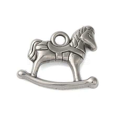 Non-Tarnish 304 Stainless Steel Pendants STAS-N103-15P-1