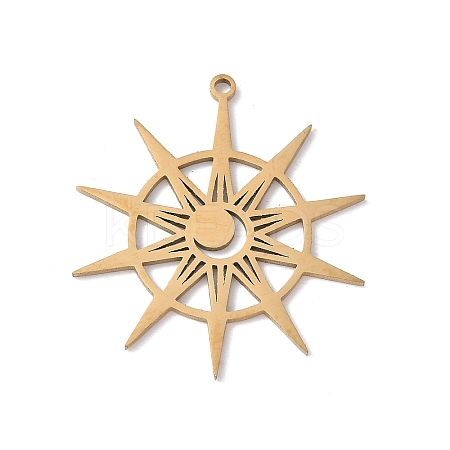 201 Stainless Steel Pendants LS-STAS-K298-07G-1