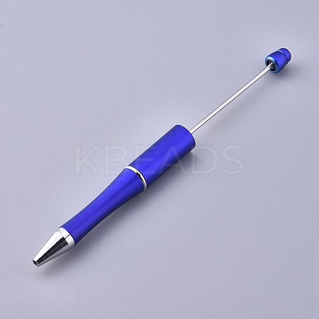 Plastic Beadable Pens AJEW-L082-A07-1