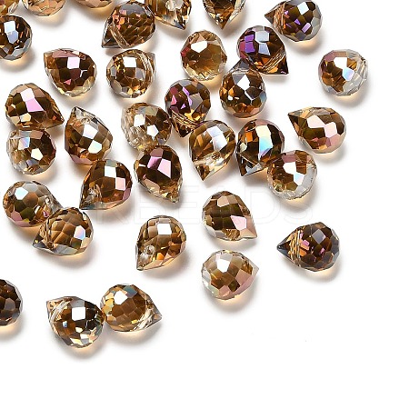 Transparent Glass Pendants GLAA-P070-A09-1