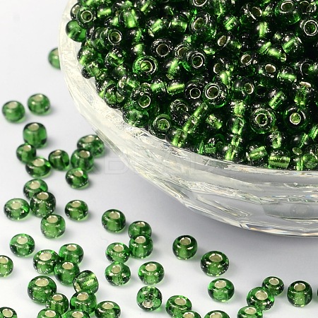 (Repacking Service Available) 6/0 Glass Seed Beads SEED-C014-4mm-27B-1