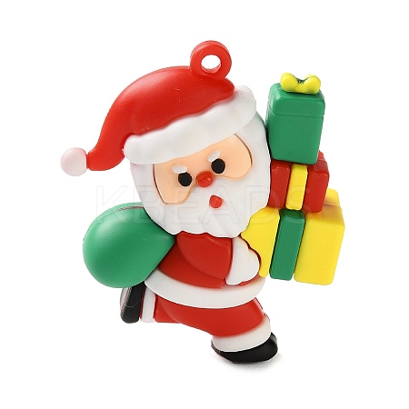 Christmas Theme PVC Plastic Pendants LS-FIND-I059-01B-1