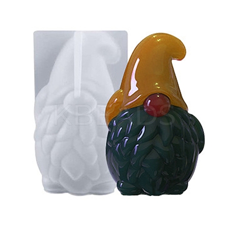 DIY Christmas Gnome Display Statue Silicone Molds LS-DIY-P075-B01-1