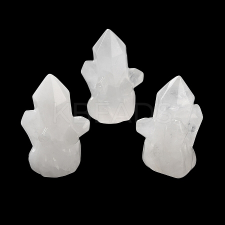 Natural Quartz Crystal Cluster Display Decorations DJEW-C020-01H-1