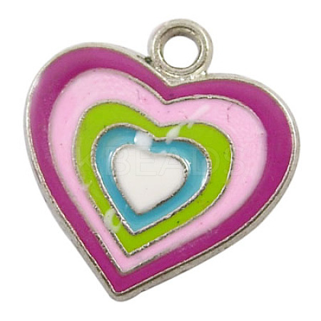 Alloy Enamel Pendants LS-EA180Y-1