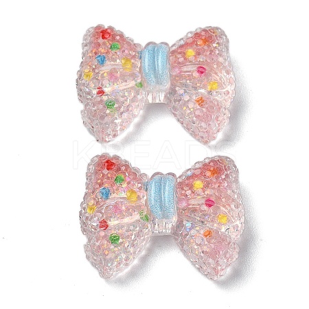 Transparent Epoxy Resin Decoden Cabochons CRES-I030-22C-1