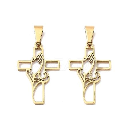 201 Stainless Steel Pendants STAS-K310-01A-G-1