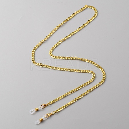Iron Eyeglasses Chains AJEW-WH0038-28-1