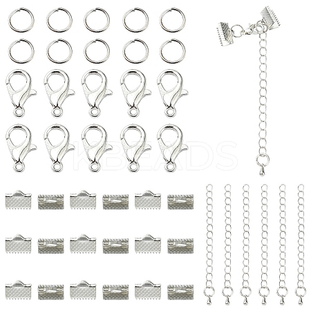 50 Pieces DIY Ribbon Ends Making Kits DIY-YW0001-99A-P-1