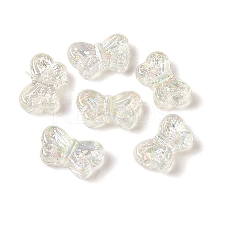 UV Plating Transparent Acrylic Beads LS-OACR-G036-14D-1