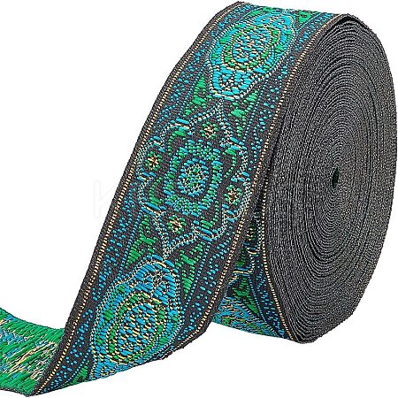 Polyester Grosgrain Ribbon OCOR-WH0063-23-1