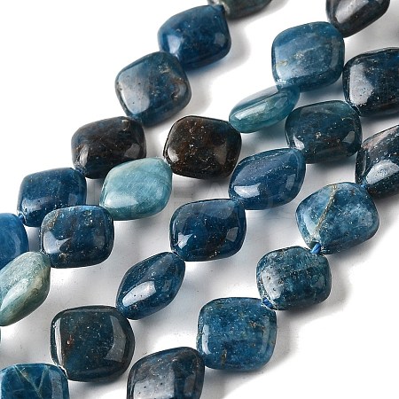 Natural Apatite Beads Strands G-Q026-D01-01-1