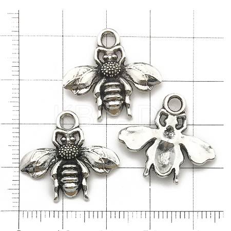 Bee Alloy Charm Pendant Mixed Honey Bee Charm Antique Alloy Insect Charm for Jewelry Making Crafts FIND-SZC0010-169-1