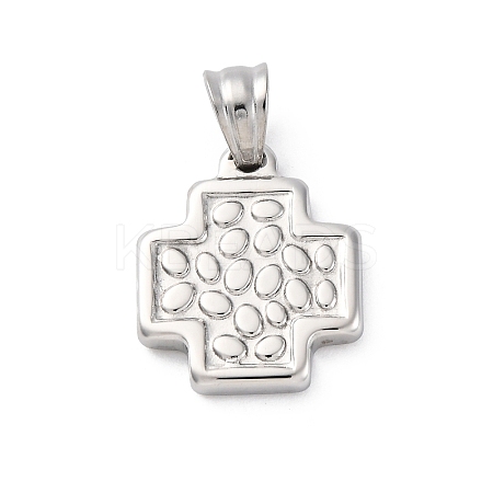304 Stainless Steel Pendants STAS-L286-10P-1