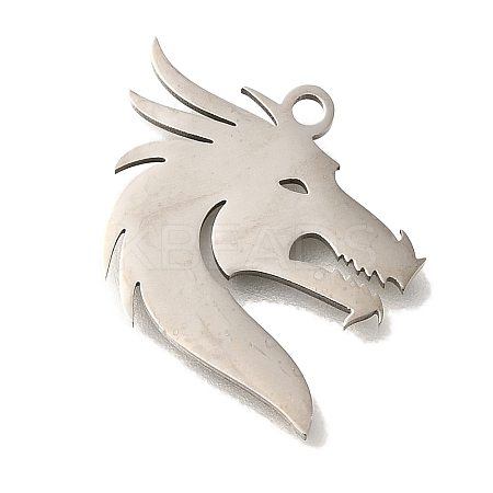 201 Stainless Steel Pendants STAS-R136-28P-1
