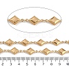 304 Stainless SIon Plating(IP) 304 Stainless Steel Rhombus Link Chains CHS-Z002-02G-2