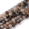 Natural Dragon Veins Agate Beads Strands G-G177-E09-01-2