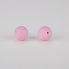 Round Silicone Focal Beads SI-JX0046A-56-2