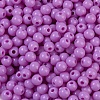Opaque Acrylic Beads SACR-A007-01C-25-3