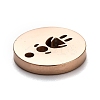Ion Plating(IP) 304 Stainless Steel Charms STAS-F261-03RG-2