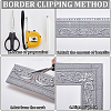 2Pcs 2 Styles Self-Adhesive XPE Grain Contact Paper DIY-CP0012-20A-5